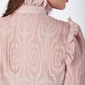 camisa nude rita cloa detalhe costas