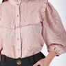 camisa nude rita cloa frente